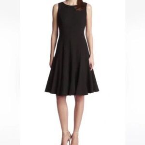 Jessica Howard Linen Blend Sleeveless Belt Midi Dress Size 14